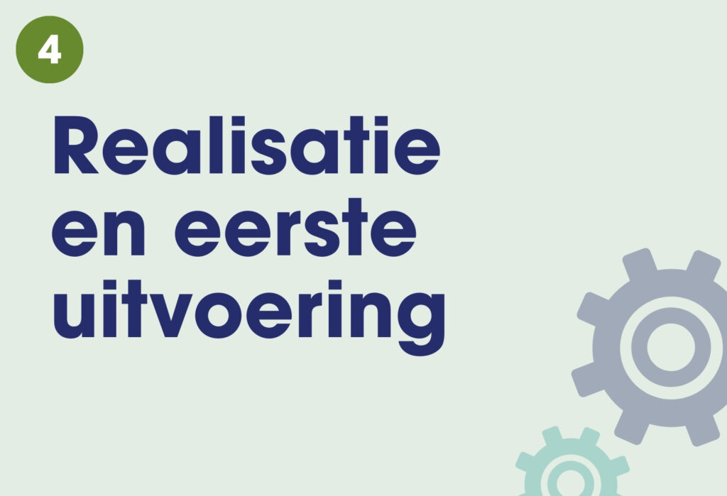 Fase 4: Realisatie en eerste uitvoering van een bewonersinitiatief voor autodelen.